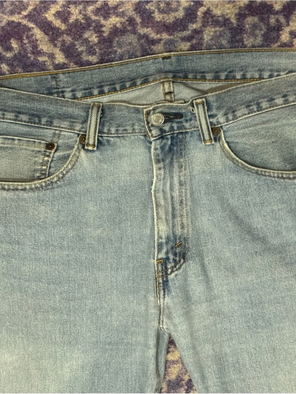 Men's Vtg 2000’s Levi 505 Light Wash Blue Denim Jeans